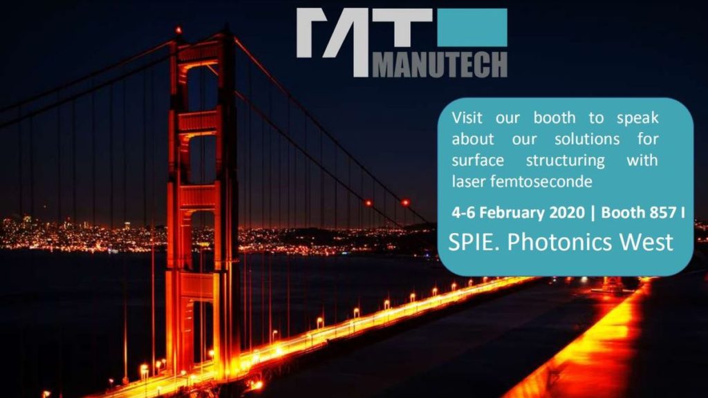 Manutech stand San Francisco World of Photonics